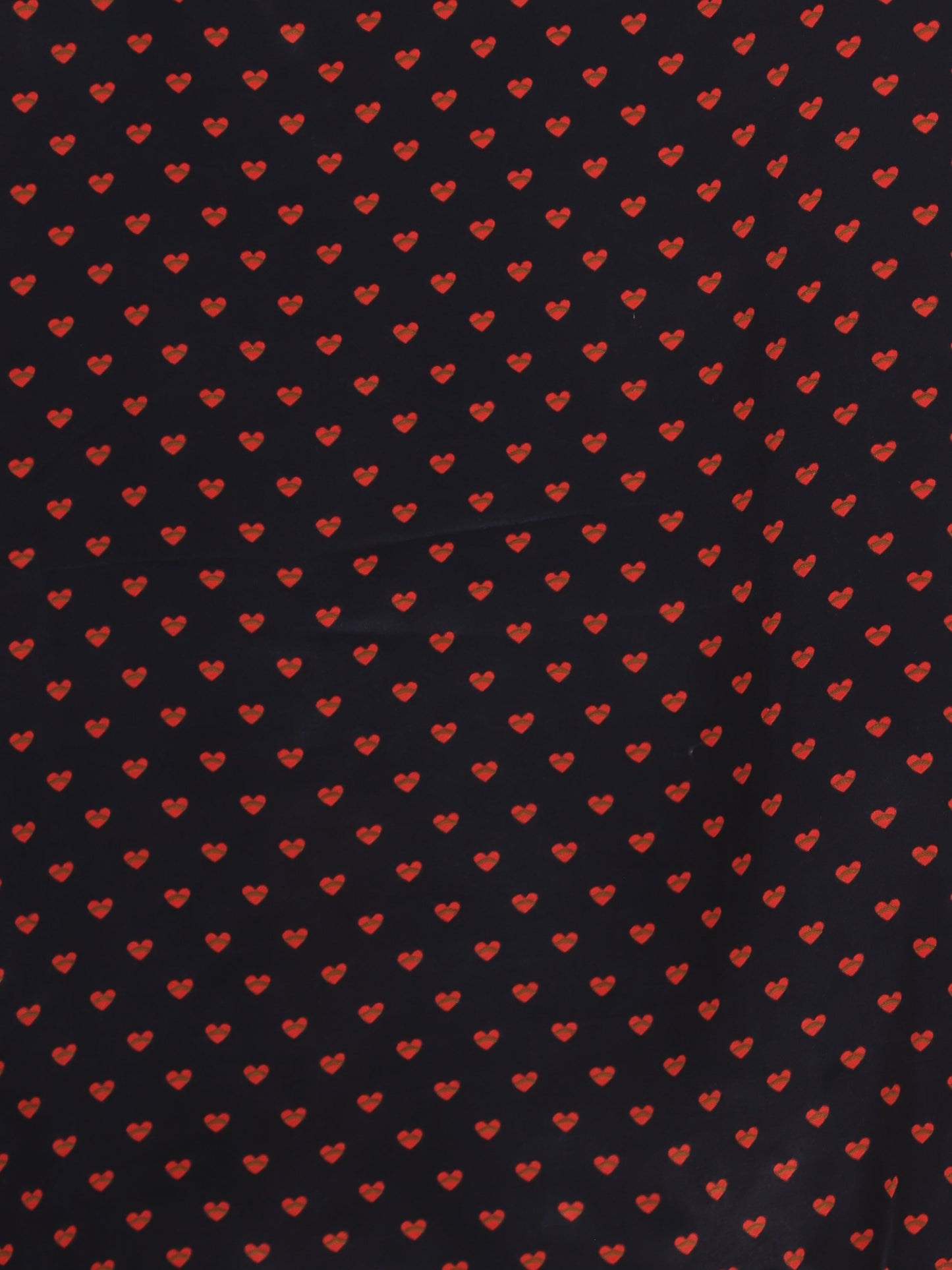 Mirror Embroidery Black AOP Satin Straight Kurta