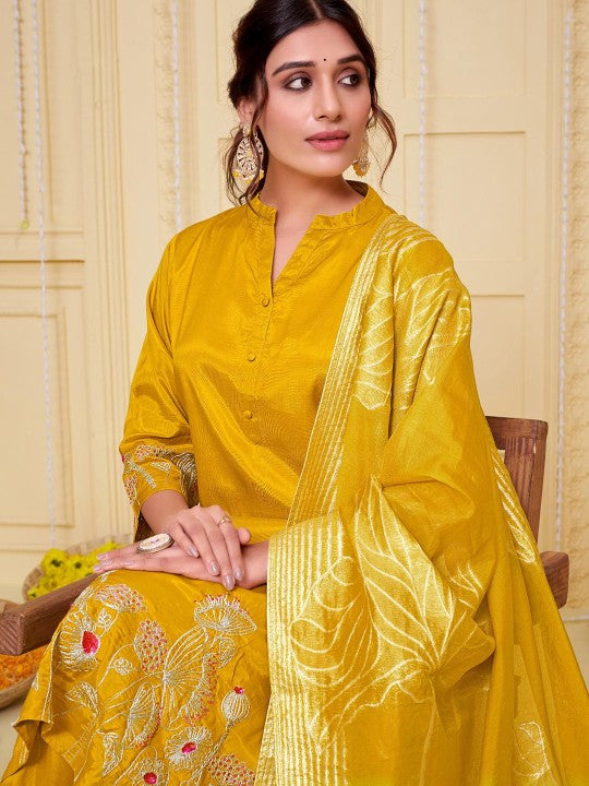 BulBul Women Floral Embroidered Regular Kurta